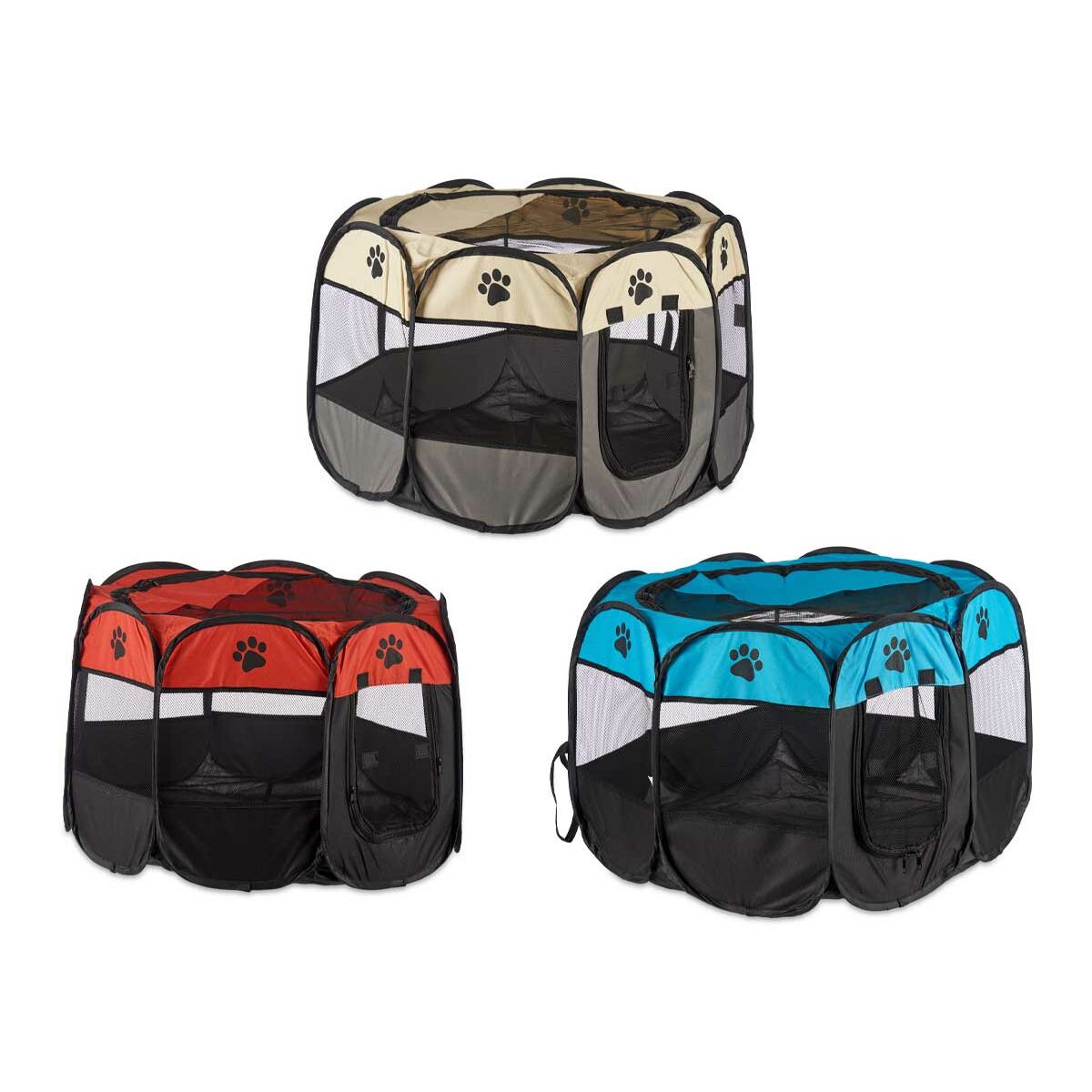 Caseta para Mascotas – 110 × 58 × 110 cm (Diseño Surtido)