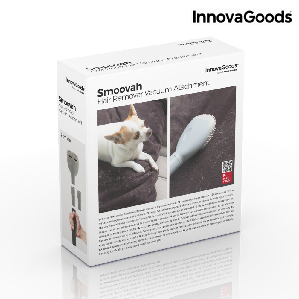 Cepillo para Aspiradora Smoovah – InnovaGoods (Ideal para Pelos de Mascota)