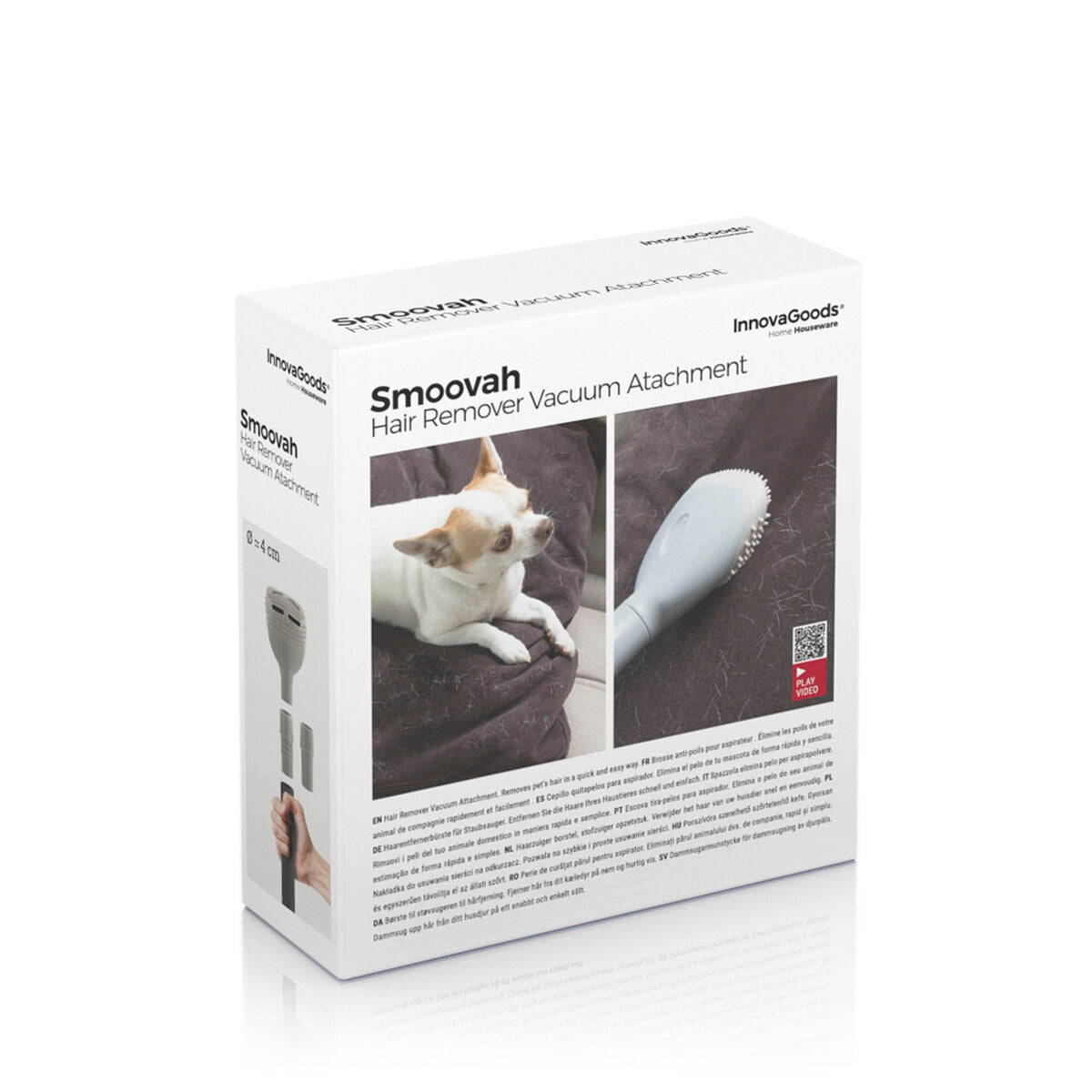 Cepillo para Aspiradora Smoovah – InnovaGoods (Ideal para Pelos de Mascota)